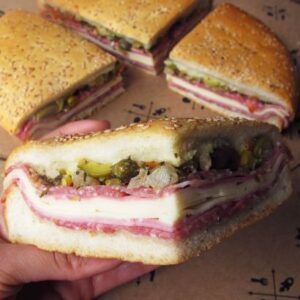 central grocery original muffuletta sandwich
